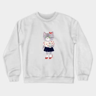 Miss Kitty Crewneck Sweatshirt